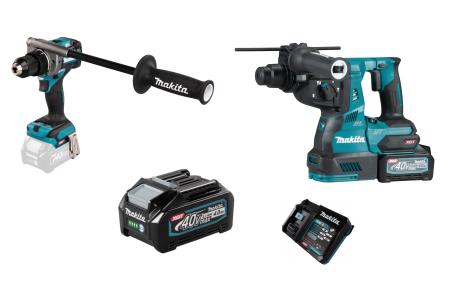    Makita  HR001GM201+ Makita DF001GZ, XGT