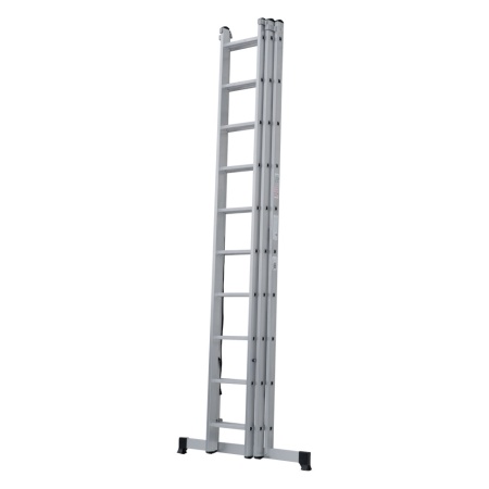 Лестница алюминиевая трёхсекционная Новая Высота NV 1230, 3х10 (1230310), 1230310 Лестница алюминиевая трёхсекционная Новая Высота NV 1230, 3х10 (1230310)