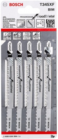 ����� ��� ������� BOSCH T345XF BIM (5��/��) 2608634994