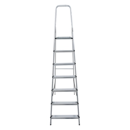 Стремянка алюминиевая односторонняя Новая Высота NV 1110, 1х7 ступеней 80 мм (1110107), 1110107 Стремянка алюминиевая односторонняя Новая Высота NV 1110, 1х7 ступеней 80 мм (1110107)