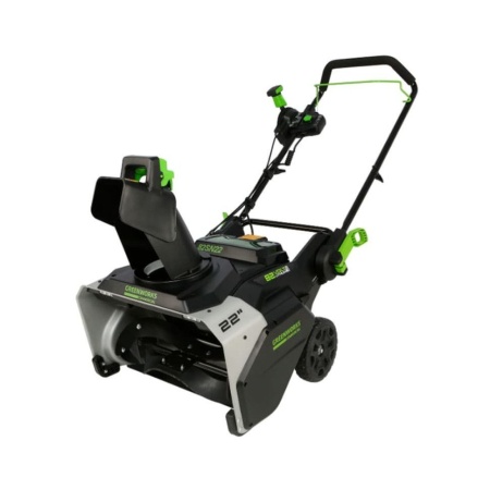Аккумуляторный снегоуборщик GREENWORKS 82SN22 (82V, 56см, бесщеточный, без АКБ/ЗУ) 2603307, 2603307 Аккумуляторный снегоуборщик GREENWORKS 82SN22 (82V, 56см, бесщеточный, без АКБ/ЗУ) 2603307