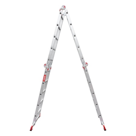 Лестница-трансформер алюминиевая профессиональная Новая Высота NV 3320, 4х5, ширина 400 мм (3320405), 3320405 Лестница-трансформер алюминиевая профессиональная Новая Высота NV 3320, 4х5, ширина 400 мм (3320405)