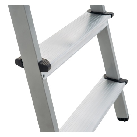 Стремянка стальная с алюминиевыми ступенями односторонняя Новая Высота NV 1130, 1х6, 80мм (1130106), 1130106 Стремянка стальная с алюминиевыми ступенями односторонняя Новая Высота NV 1130, 1х6, 80мм (1130106)