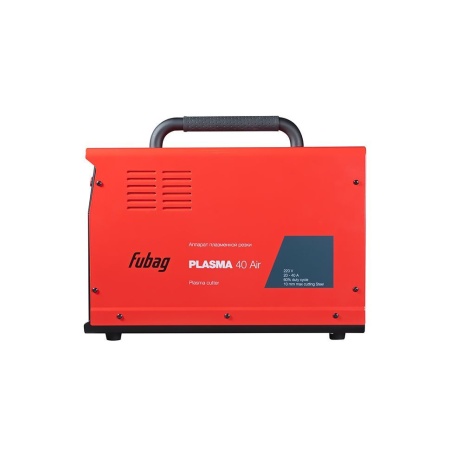 Аппарат плазменной резки FUBAG PLASMA 40 AIR (31461) + Горелка + Защитный колпак (31461.1), 31461.1 Аппарат плазменной резки FUBAG PLASMA 40 AIR (31461) + Горелка + Защитный колпак (31461.1)