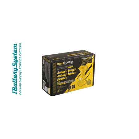 Гайковерт ударный аккумуляторный HANSKONNER HCD20600BL (1/2, 1BatterySystem18V, бесщ., без АКБ и ЗУ), HCD20600BL Гайковерт ударный аккумуляторный HANSKONNER HCD20600BL (1/2, 1BatterySystem18V, бесщ., без АКБ и ЗУ)