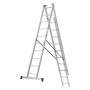 Лестница алюминиевая трёхсекционная Новая Высота NV 1230, 3х10 (1230310), 1230310 Лестница алюминиевая трёхсекционная Новая Высота NV 1230, 3х10 (1230310)