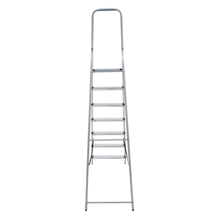 Стремянка алюминиевая односторонняя Новая Высота NV 1110, 1х7 ступеней 80 мм (1110107), 1110107 Стремянка алюминиевая односторонняя Новая Высота NV 1110, 1х7 ступеней 80 мм (1110107)