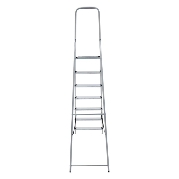 Стремянка алюминиевая односторонняя Новая Высота NV 1110, 1х7 ступеней 80 мм (1110107), 1110107 Стремянка алюминиевая односторонняя Новая Высота NV 1110, 1х7 ступеней 80 мм (1110107)