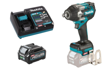 Гайковерт ударный аккумуляторный Makita TW007GZ+BL4040+DC40RA, XGT, TW007GZ+191B26-6+191E10-9 Гайковерт ударный аккумуляторный Makita TW007GZ+BL4040+DC40RA, XGT